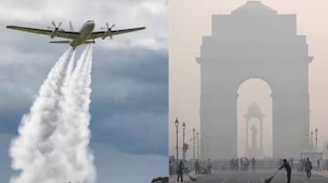 দিল্লিতে সফল হল না কৃত্রিম বৃষ্টির চেষ্টা,মাত্রা ছাড়া দূষণ,কেন ক্লাউড সিডিং-এ সমস্যা? দিল্লিতে সফল হল না কৃত্রিম বৃষ্টির চেষ্টা,মাত্রা ছাড়া দূষণ,কেন ক্লাউড সিডিং-এ সমস্যা?