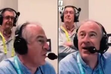 হাউ হাউ করে কাঁদছেন দু'জন ধারাভাষ্যকার! ক্রিকেটে এমন ঘটনা আগে ঘটেনি...