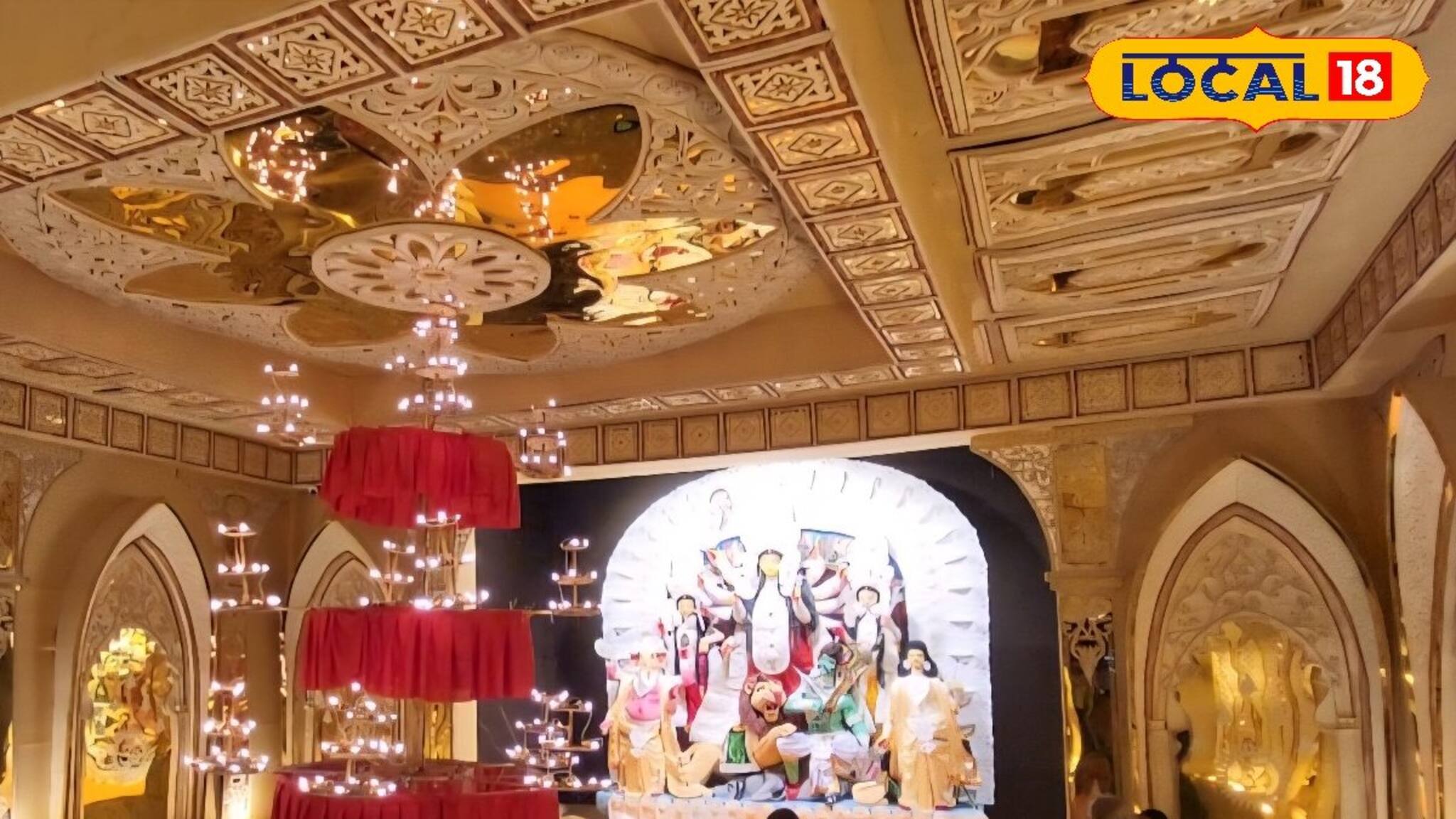 থিমের পুজোয় আলাদা চমক, দেখতে ভিড় জমালেন ভিন রাজ্যের দর্শনার্থীরাও! ছবিতে দেখুন