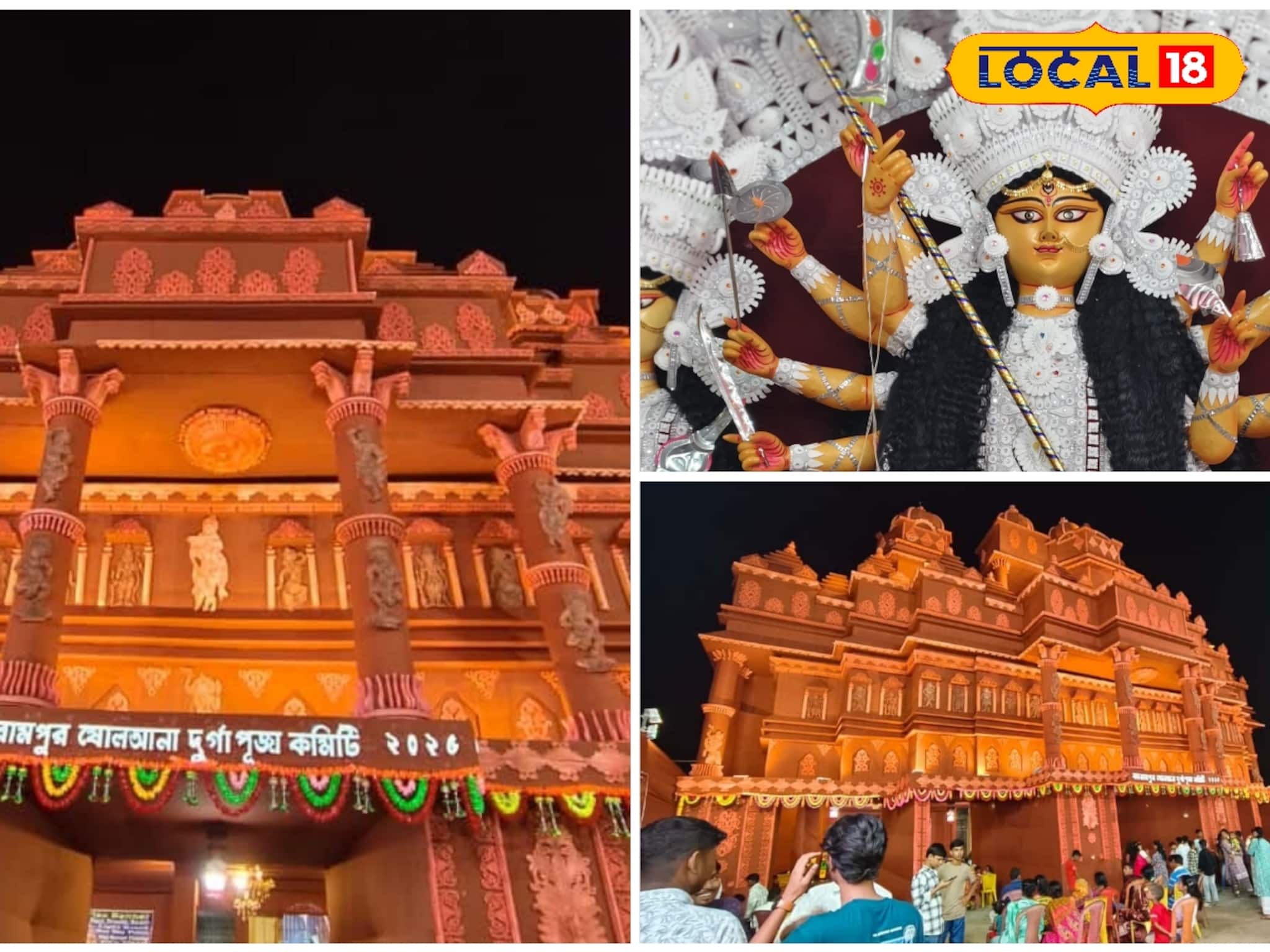 থিমে দিল্লির ছোঁয়া, ভিড় সামলাতে হিমশিম! উমার বিদায়বেলায় এই ছবি অবাক করবে