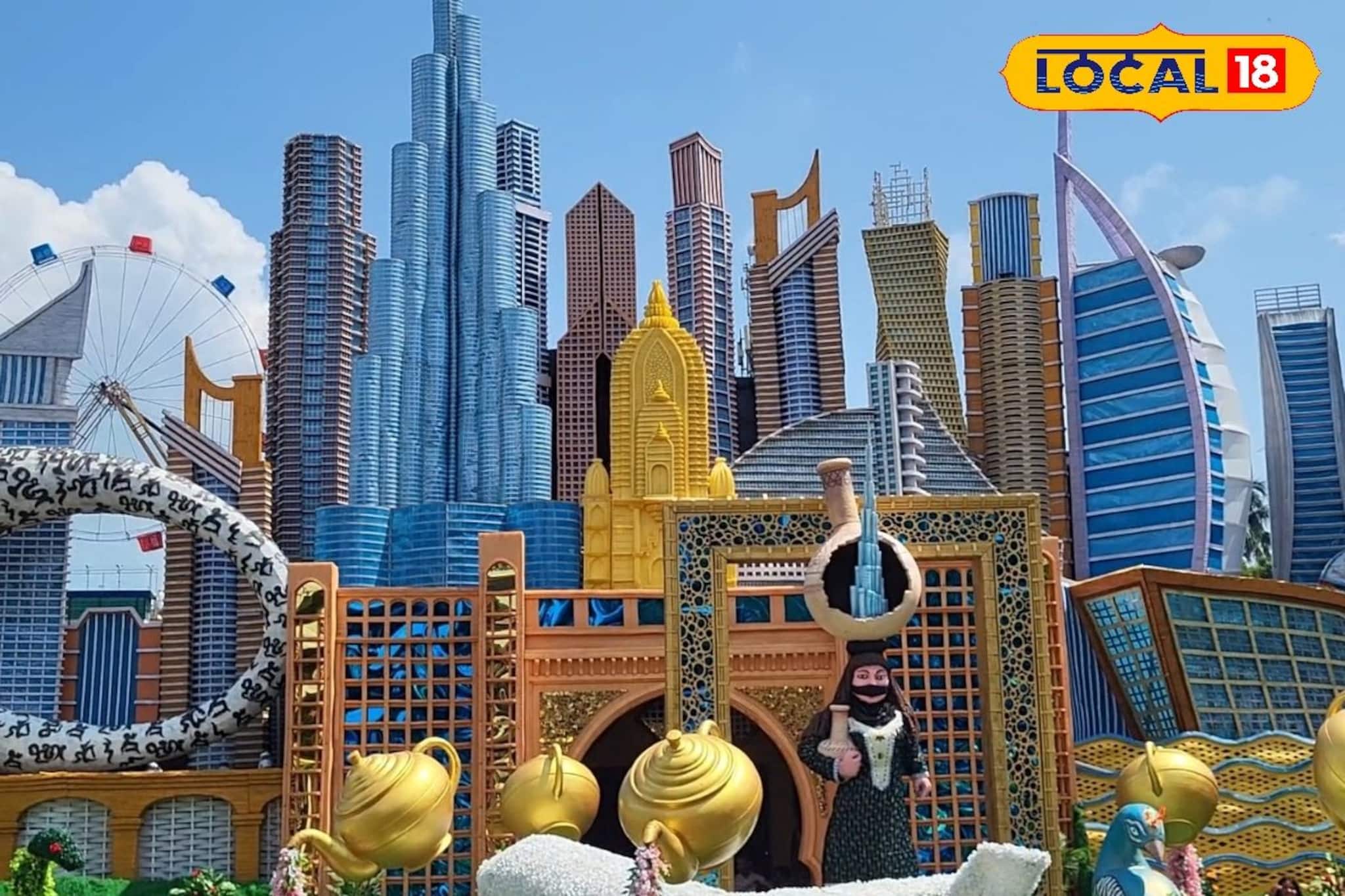 দুবাইয়ের রাজবাড়ি, কাঁচের উপর হেঁটে মণ্ডপে প্রবেশ!খড়গপুরের চমকপ্রদ ৪ পুজো