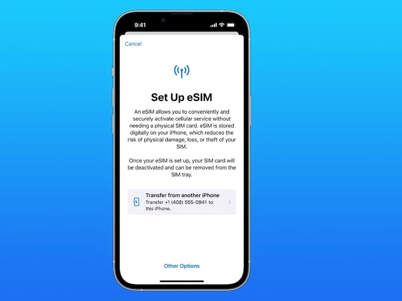 eSIM সেটিংস অ্যাক্সেস: নিজেদের ফোনের সেটিংসে যেতে হবে এবং 