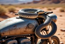 বিষধর সাপটা আর লুকোনোর জায়গা পেল না, সড়াৎ করে গিয়ে ঢুকল বাইকের ‘ওই’ জায়গাটায়, তারপর