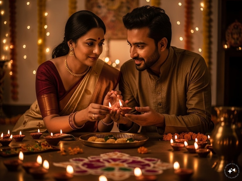 বিবাহশ্রীগণেশ বলছেন, বিবাহিতদের জন্য দীপাবলি হল সম্পর্ককে শক্তিশালী করার সময়। আপনি আপনার স্ত্রী/স্বামীর সঙ্গে উৎসবের প্রস্তুতিতে ব্যস্ত থাকবেন, যা পারস্পরিক সম্প্রীতি এবং বিশ্বাস বৃদ্ধি করবে। যদি সম্প্রতি আপনার মধ্যে কিছু দূরত্ব বা যোগাযোগের অভাব থাকে, তাহলে এই শুভ সময়ে খোলামেলা কথা বলুন, কারণ আপনার সঙ্গীও পরিবর্তনের জন্য প্রস্তুত। যাঁরা বিয়ে করার কথা ভাবছেন তাঁরা তাঁদের সম্পর্কের অগ্রগতি দেখতে পারেন অথবা একটি ভাল প্রস্তাব পেতে পারেন। পারিবারিক পরিবেশও সহায়ক এবং উৎসাহব্যঞ্জক হবে।