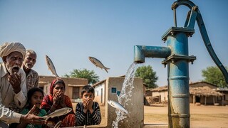 টানা বৃষ্টির পর উত্তরপ্রদেশের এক গ্রামে ঘটছে অদ্ভুত ঘটনা। হাতপাম্প ও টিউবওয়েল থেকে জল নয়, বেরোচ্ছে মাছ! আশ্চর্যের এই দৃশ্য দেখতে এখন ভিড় জমাচ্ছে আশপাশের গ্রামের মানুষও।