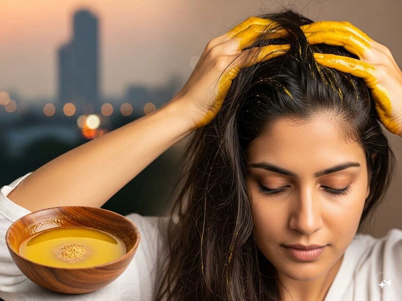 উষ্ণ প্রভাব: সর্ষের তেলের উষ্ণতা মাথার ত্বকে রক্তসঞ্চালন বাড়ায়, ফলে চুলের গোড়ায় অক্সিজেন ও পুষ্টি পৌঁছায়। এতে চুল পড়া কমে ও নতুন চুল দ্রুত গজায়।