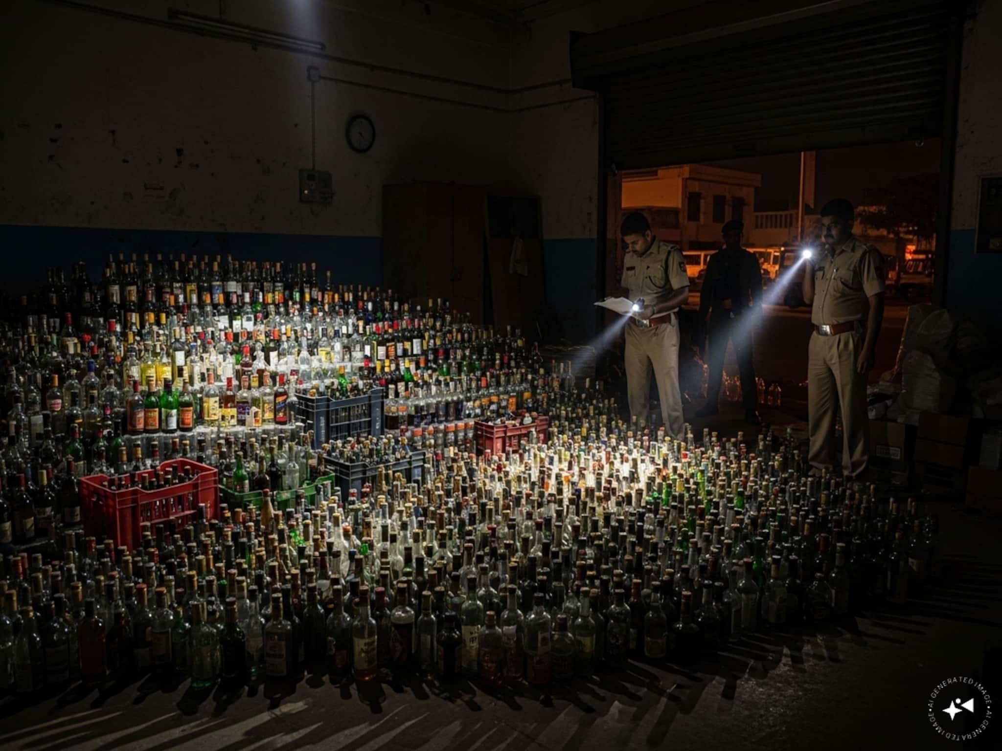 শাশুড়ির জন্য ১,৬৫৬ মদের বোতল! আহমেদাবাদে পুলিশি অভিযানে ধরা পড়ল পরিবারঘনিষ্ঠ চোরাচালান চক্র