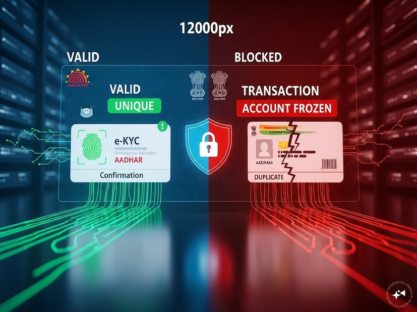 Generated image UIDAI জানিয়েছে, এখন থেকে শুধুমাত্র সক্রিয় (valid) ও একক (duplicate-free) আধার নম্বরের ক্ষেত্রেই e-KYC করা যাবে।যদি কারও আধার নম্বর নিষ্ক্রিয় বা ডুপ্লিকেট পাওয়া যায়, তবে তাঁর ব্যাংক অ্যাকাউন্ট খোলা বা বিনিয়োগ প্রক্রিয়া সঙ্গে সঙ্গে বন্ধ করা হবে।
এই ব্যবস্থা ভুয়ো আধার বা প্রতারণা রোধ করবে এবং পুরো ব্যবস্থায় স্বচ্ছতা আনবে।