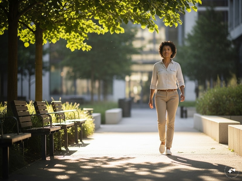 ৬. প্রতিদিন একটু হাঁটা--দুপুরের খাবারের পরে হাঁটা বা ছোট যোগব্যায়াম সেশন হজম এবং বিপাকীয় ভারসাম্য উন্নত করে। শারীরিক নড়াচড়া অন্ত্রের কার্যকলাপ বৃদ্ধি করে এবং হালকা এবং আরও উদ্যমী বোধ করতে সাহায্য করে।