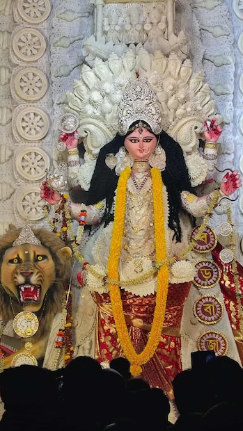  জ্যোতির মোড় থেকে ভদ্রেশ্বরের পথে<br />এরপর জ্যোতির মোড় থেকে জি.টি রোড ধরে ভদ্রেশ্বরের দিকে এগিয়ে যান। পথে একের পর এক ঐতিহ্যবাহী পুজো আপনাকে আহ্বান জানাবে<br />তেমাথা ছুতোর পাড়া, বারাসত দক্ষিণ চন্দননগর, অরবিন্দ সঙ্ঘ, বারাসত চক্রবর্তী পাড়া, বারাসাত ব্যানার্জি পাড়া, তেঁতুলতলা এবং বারাসত গেট।<br />এই পুজোগুলোর প্রতিমা আর মণ্ডপসজ্জায় মেলে বাংলার প্রাচীন শৈলী আর ঐতিহ্যের ছোঁয়া।