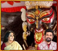 Naihati Boro Maa: সেজে উঠেছেন নৈহাটির বিখ্যাত বড়মা, দেব উৎসর্গ করেছেন বেনারসি, অপরাজিতা আঢ্য পাঠিয়েছেন রুপোর গহনা