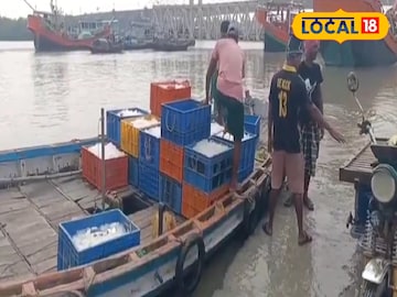 কাকদ্বীপে চলছে মাছ ধরার কাজ
