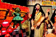 দু'মুঠো ভাতের জন্য শিশুদের অবস্থা দেখে চোখে জল আসবে! আলোর ভিড়ে 'সমাজের অন্ধকার' তুলে ধরেছে এই মণ্ডপ