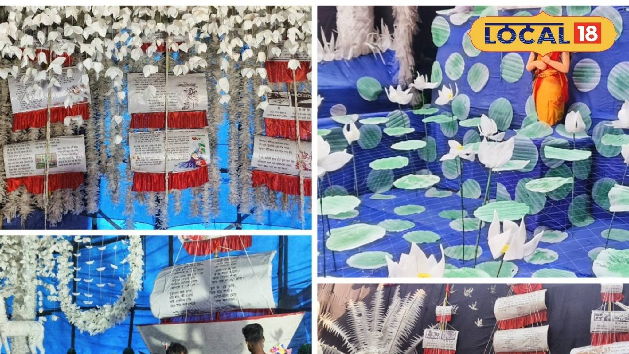 শৈশবের স্মৃতি বিজড়িত সহজপাঠের কবিতার দৃশ্যে সাজছে কালীপুজোর মণ্ডপ,দেখলেই মন ভাল হয়ে যাবে