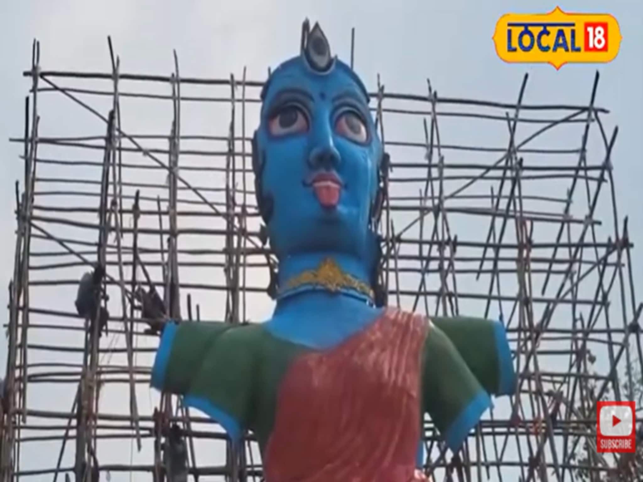 Kali Pujo 2025: ৮৫ ফুটের কালী প্রতিমা বাংলার এই জেলায়