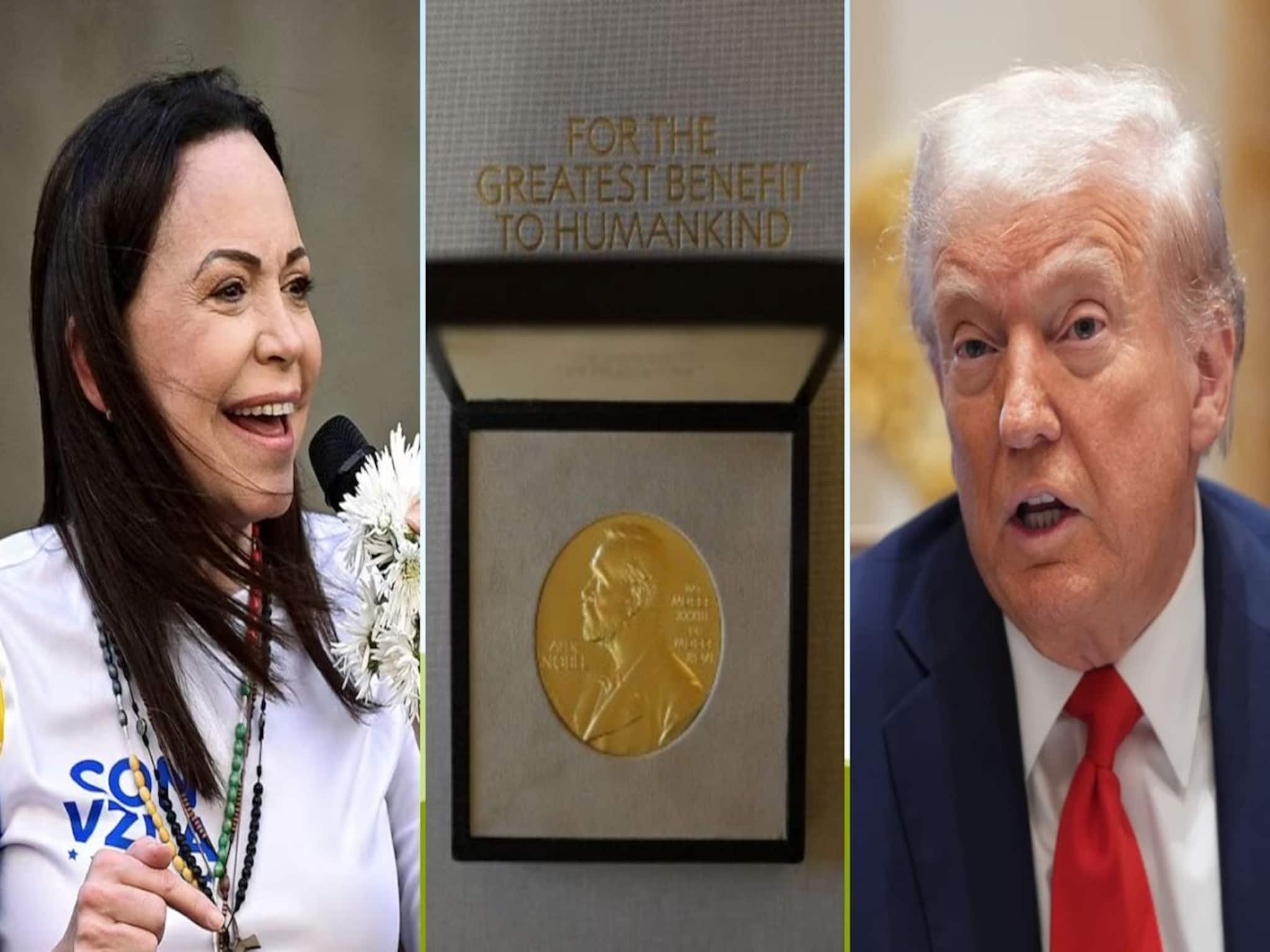 Nobel Peace Prize 2025: আর আফসোস নেই ট্রাম্পের, নোবেল শান্তি পুরস্কার জিতেই এমন কাণ্ড করলেন মারিয়া কোরিনা, চমকে গেল গোটা বিশ্ব! মুখে হাসি ট্রাম্পেরও! কী করলেন জানেন?