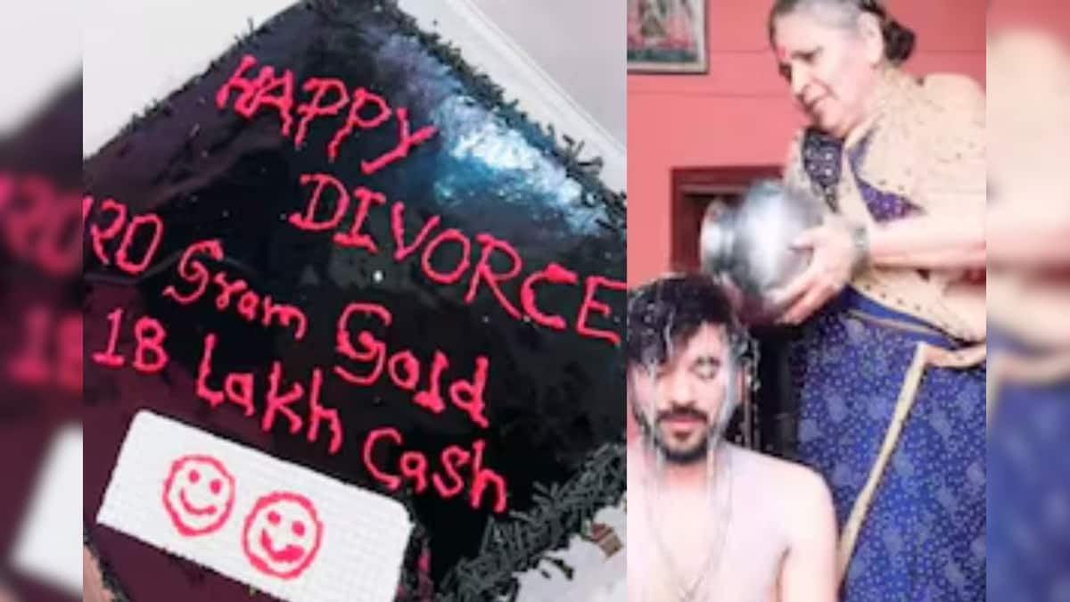 Viral Video: এক ঘড়া দুধে স্নান করালেন মা, নতুন পোশাক পরে ছেলে কাটলেন ‘হ্যাপি ডিভোর্স’ লেখা কেক, এ কী কাণ্ড! ভাইরাল ভিডিও দেখে থ নেটদুনিয়া