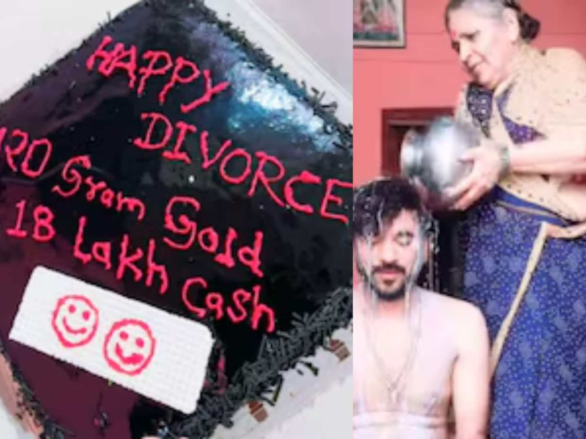 Viral Video: এক ঘড়া দুধে স্নান করালেন মা, নতুন পোশাক পরে ছেলে কাটলেন 'হ্যাপি ডিভোর্স' লেখা কেক, এ কী কাণ্ড! ভাইরাল ভিডিও দেখে থ নেটদুনিয়া