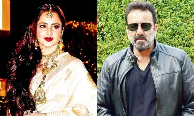 রেখার জীবনী লেখক ইয়াসিন ওসমান ‘রেখা দ্য আনটোল্ড স্টোরি’তে এই প্রশ্নের উত্তর দিয়েছেন। সেখানে অবশ্য তিনি দাবি করেছেন সঞ্জয় দত্তের জন্য নাকি সিঁথিতে সিঁদুর পরে থাকেন রেখা।