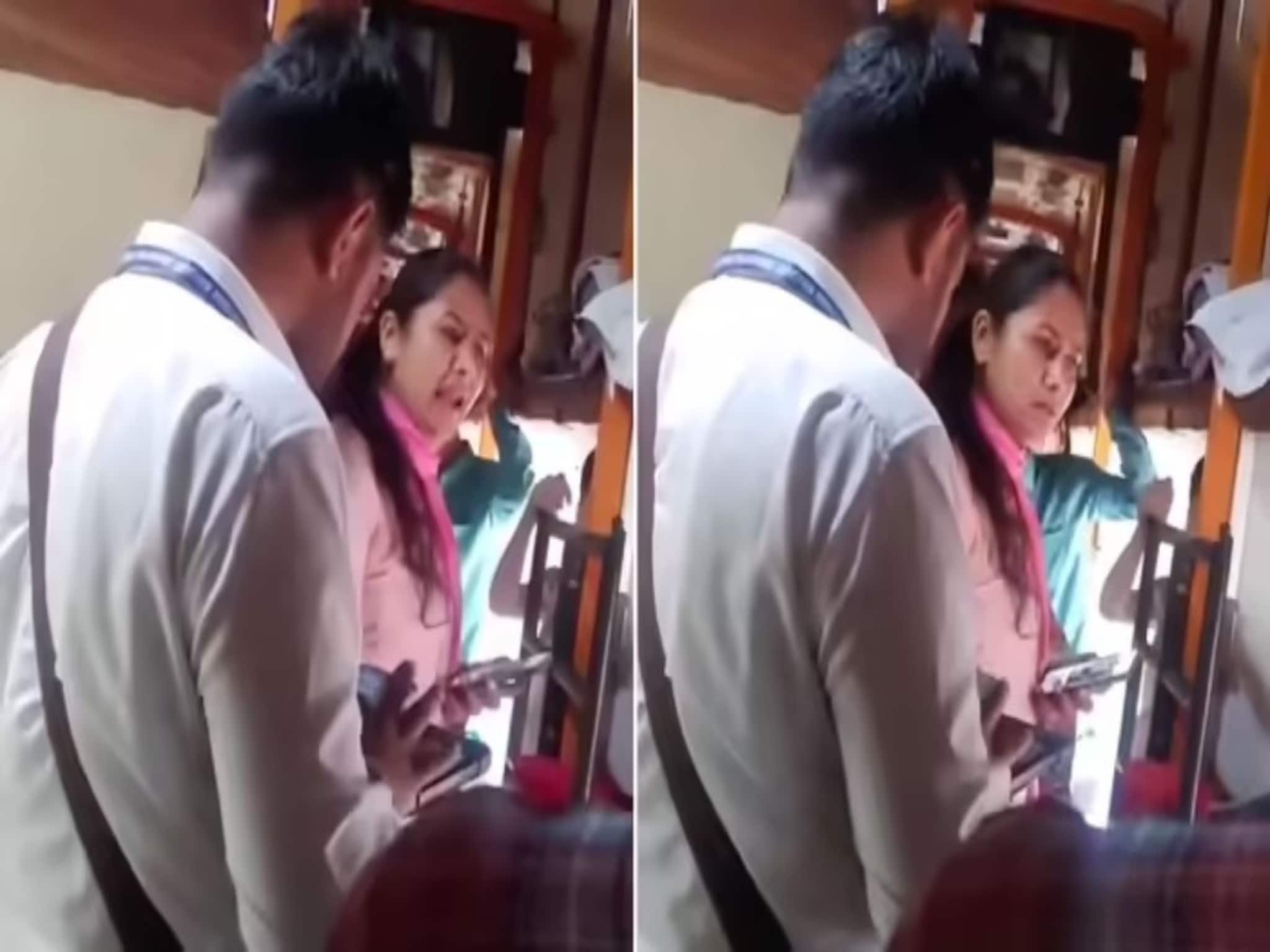 'আমার গোটা পরিবার রেলে, একটা ফোন ডায়াল করলেই...', চিৎকার করে উঠলেন মহিলা যাত্রী! কয়েক মুহূর্তেই যা ঘটল, ভেঙে পড়লেন কান্নায়!