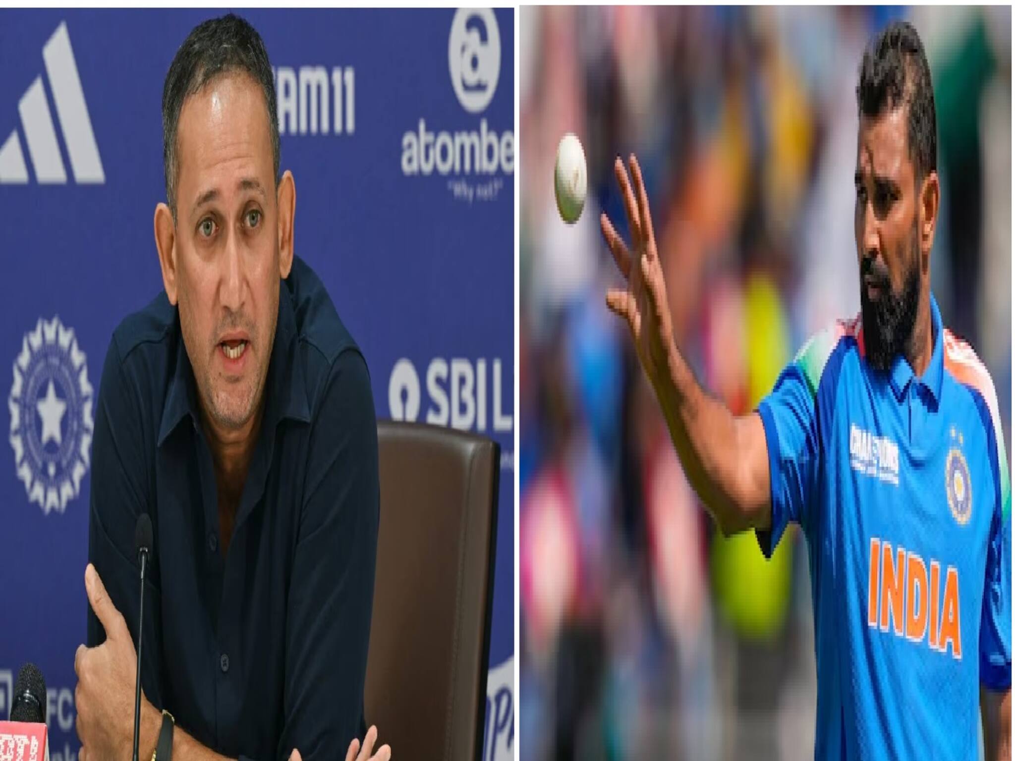 Mohammed Shami and Ajit Agarkar: বিস্ফোরক শামি, কলকাতায় রনজি খেলতে এসে নির্বাচকদের এক হাত নিলেন বঙ্গ স্পিডস্টার