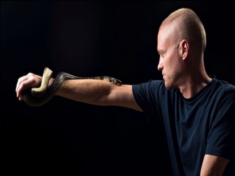 Tim Friede snake bites, super immunity snake venom, bitten 200 times by snakes, snake venom research, antivenom development, venom immunity experiment,টিম ফ্রিডে, সাপের কামড় সুপার ইমিউনিটি, ২০০ বার সাপের কামড়, অ্যান্টিভেনম গবেষণা, সাপের বিষ প্রতিষেধক, ভেনম রিসার্চ, snake bite, snake venom, snakes