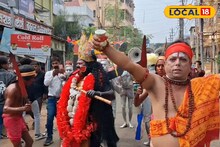 বিসর্জনে ফ্যাশন ঝড়! যেমন বাহারি চুলেন ছাঁট, তেমন রঙ! সিউড়ির শোভাযাত্রা যেন ফ্যাশন শো