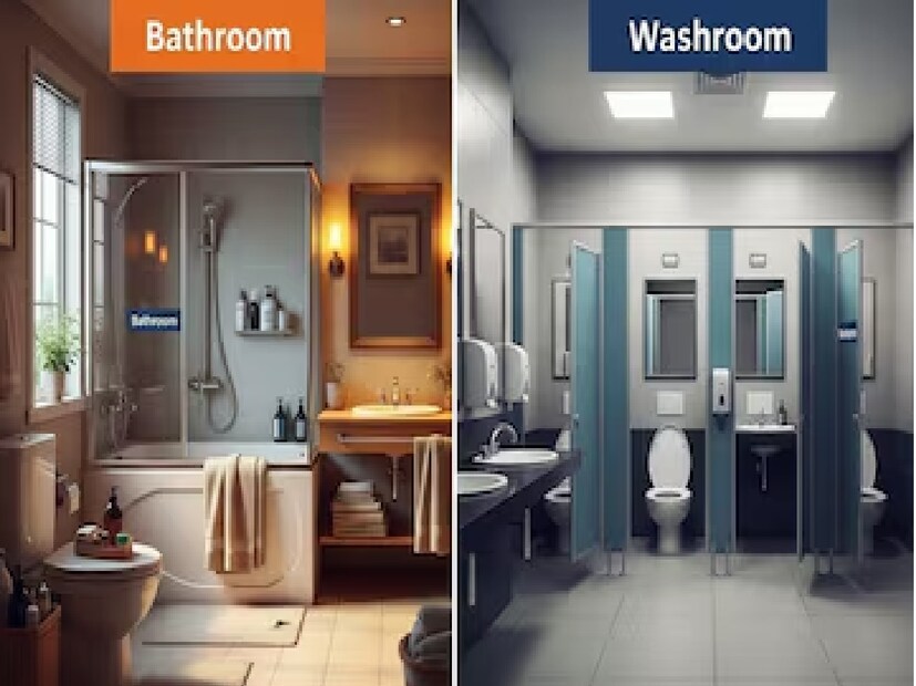 জিকে: Bathroom বনাম Washroom — এই দুই শব্দের মধ্যে পার্থক্য জানে না ৯৯% মানুষ! জিকে: Bathroom বনাম Washroom — এই দুই শব্দের মধ্যে পার্থক্য জানে না ৯৯% মানুষ!