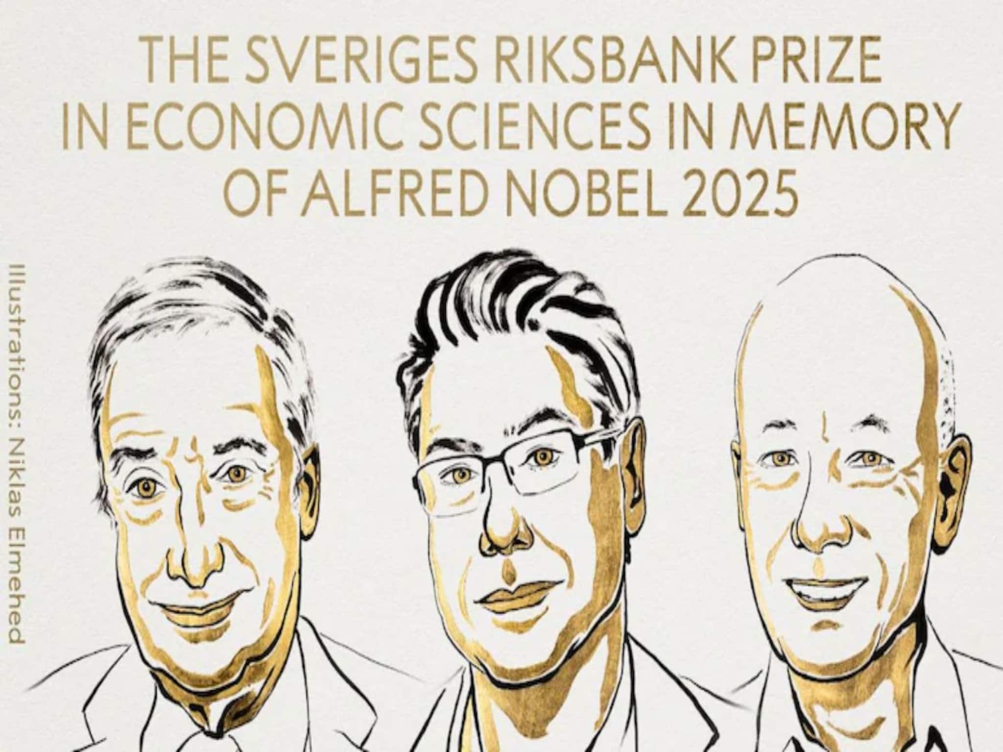 Nobel Economics Prize: অর্থনৈতিক উন্নতিতে কী ভূমিকা রয়েছে প্রযুক্তির? সেই নতুন দিশা ব্যাখ্যা করে অর্থনীতিতে নোবেল ৩ অর্থনীতিবিদের