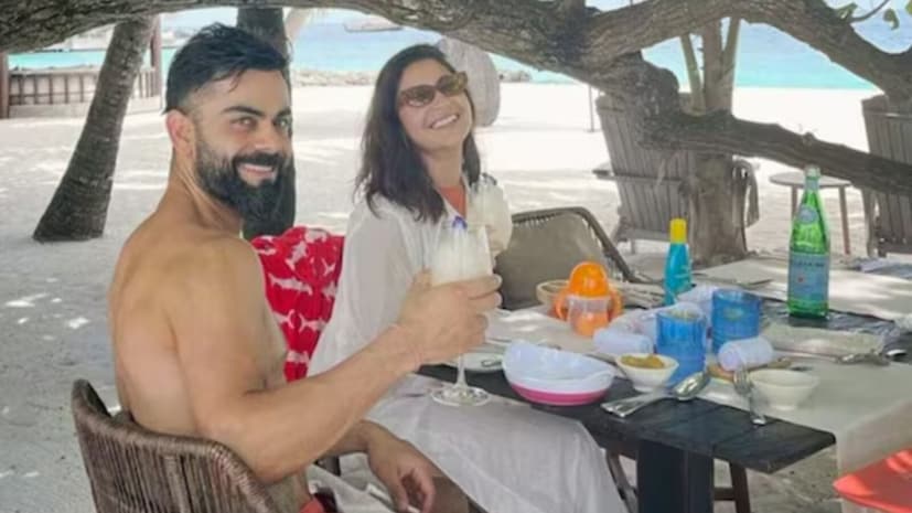 Anushka Sharma and Virat Kohli 