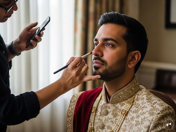 বিয়ের দিন ক্যামেরা-রেডি লুক চাই তো...! হ্যান্ডসাম, ফ্রেশ, স্মার্ট দেখাতে 'বর' ৫ কৌশল মানুন বিয়ের দিন ক্যামেরা-রেডি লুক চাই তো...! হ্যান্ডসাম, ফ্রেশ, স্মার্ট দেখাতে 'বর' ৫ কৌশল মানুন