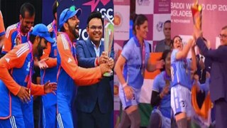 রোহিত শর্মা স্টাইলে সেলিব্রেশন রীতু নেগির