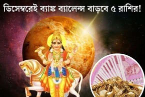 শুক্রের ৪ বার গোচর, ডিসেম্বরেই সোনায় মুড়বে ৫ রাশির কপাল!  বাড়বে ব‍্যাঙ্ক ব‍্যালেন্স
