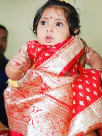 কাঞ্চন-শ্রীময়ী কন্যা কৃষভির ১ বছরে পা, 'মেয়ের মধ্যে মাকে খুঁজে পেয়েছেন', বললেন কাঞ্চন