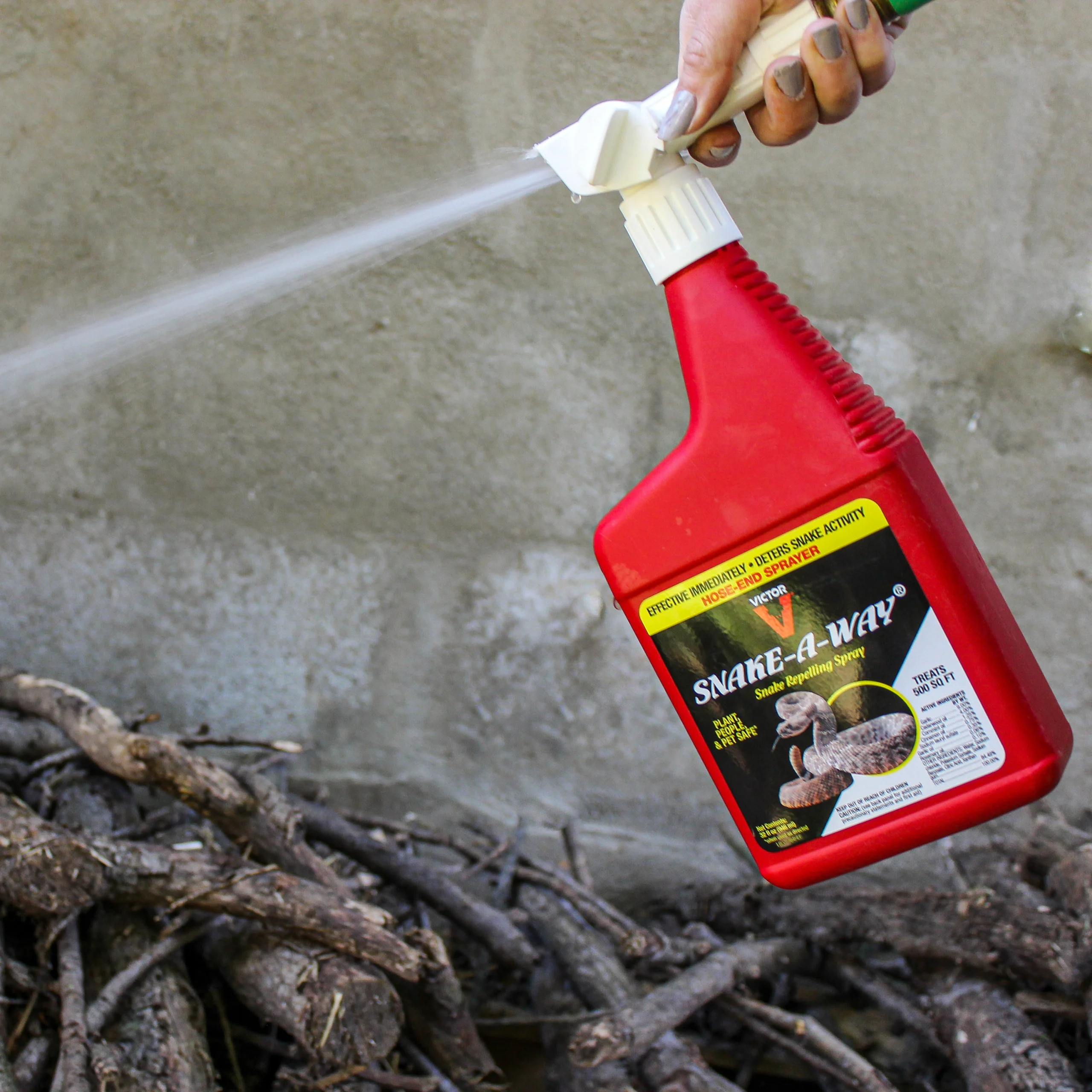 এছাড়াও, চাইলে এর বিকল্প হিসেবে বাজারে পাওয়া যায় এমন কীটনাশক স্প্রে করতে পারেন, যার তীব্র গন্ধ থাকে, যাতে সাপ আপনার বাড়ির কাছে ঘুরে বেড়াতে না পারে।