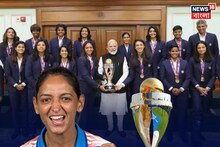 হাতে ট্রফি,গলায় মেডেল, মুখে হাসি, ভারতীয় মহিলা দলের সঙ্গে দেখা মোদির
