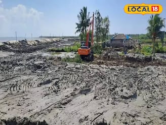 বাঁধ ভেঙে প্লাবন অতীত! ২৫ কোটি ব্যয়ে সাগরে তৈরি হচ্ছে স্থায়ী নদীবাঁধ