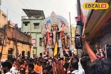 নবদ্বীপের রাজপথে গৌরাঙ্গিণী মাতা! হাজারও ভক্তের সমন্বয়ে সম্পন্ন হল নিরঞ্জন