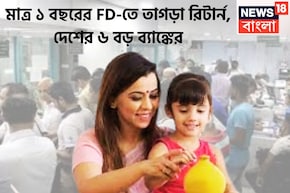 ১ বছরের FD-তে দুরন্ত রিটার্ন! দেশের বড় ৬ ব্যাঙ্কের ফিক্সড ডিপোজিটে সুদ আকর্ষণীয়