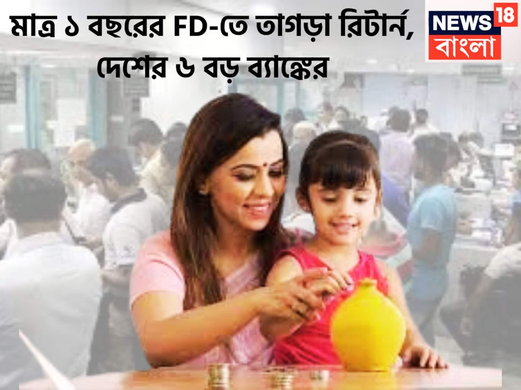 Government, Private Bank FDs: ১ বছরের FD-তে দুরন্ত রিটার্ন! দেশের বড় ৬ ব্যাঙ্কের ফিক্সড ডিপোজিটে সুদ আকর্ষণীয়