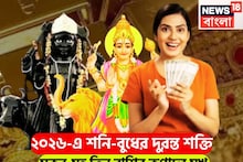 Conjunction of Shan And Budh: ২০২৬-এর শুরুতেই শনি-বুধের মহামিলন, ৩০ বছর পরে ঢেলে দেবেন অর্থ, মকর-সহ তিন রাশির সোনালি দিন