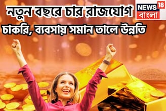 নতুন বছরে শনি তুঙ্গে, ঝুরি ঝুরি রাজযোগ, চাকরি, ব্যবসায় তুফানি উন্নতি