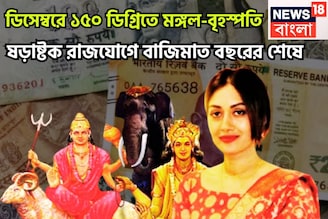 ১৫০ ডিগ্রিতে মঙ্গল-বৃহস্পতি, ষড়াষ্টক রাজযোগে বদলাবে বহু অঙ্ক, সংসার, চাকরি, প্রতিষ্ঠা