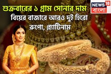 Gold Price Today: সপ্তাহের শেষে সোনার নতুন দাম! বিয়ের মরশুমে রুপো, প্ল্যাটিনামের ১ গ্রামের দাম প্রাণের শহর কলকাতায়