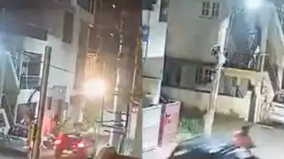 CCTV ফুটেজে ভয়ানক অ্যাক্সিডেন্ট - Photo Courtesy - CCTV footage Screen dhab CCTV ফুটেজে ভয়ানক অ্যাক্সিডেন্ট - Photo Courtesy - CCTV footage Screen dhab