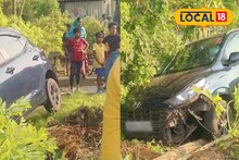 Car Accident: বাচ্চাকে বাঁচাতে গিয়ে নিয়ন্ত্রণ হারাল চারচাকা! নয়ানজুলিতে উল্টে গেল প্রাইভেট গাড়ি