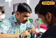 Chess Competition: দাবার বোর্ডে বুদ্ধির লড়াই! আঙুলের নির্ভুল চালে এগোচ্ছে ঘোড়া, নৌকা, রাজারা, যুদ্ধক্ষেত্রে লড়ছেন দৃষ্টিহীন দাবাড়ুরা! হাবড়ায় দুর্দান্ত আয়োজন