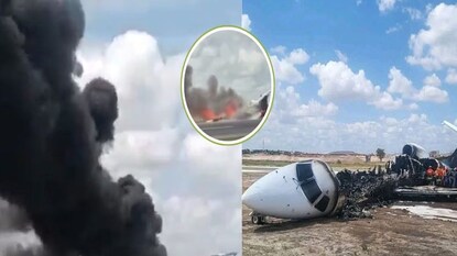 কঙ্গোয় ভেঙে পড়ল একটি চার্টার্ড বিমান ! (Photo Source: X) কঙ্গোয় ভেঙে পড়ল একটি চার্টার্ড বিমান ! (Photo Source: X)