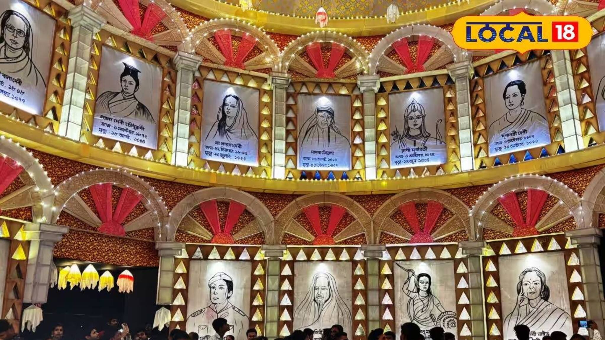 রাসের মণ্ডপে মেয়েদের গল্প! ‘রত্নগর্ভা’ থিমে নজর কাড়ছে দাঁইহাটের বিগ বাজেট প্যান্ডেল