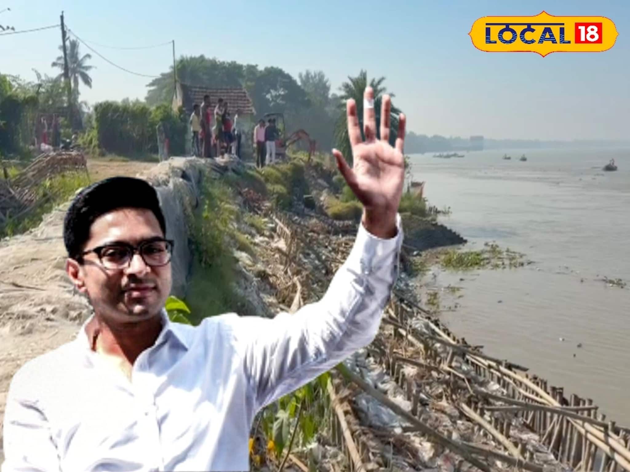 রায়পুরের কাছে হুগলি নদীতে ভয়াবহ ভাঙন! সাংসদ অভিষেকের নির্দেশে যুদ্ধকালীন তৎপরতায় বাঁধ মেরামতি শুরু, নিশ্চিন্ত স্থানীয়রা